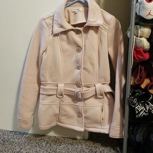 Light pink pea coat